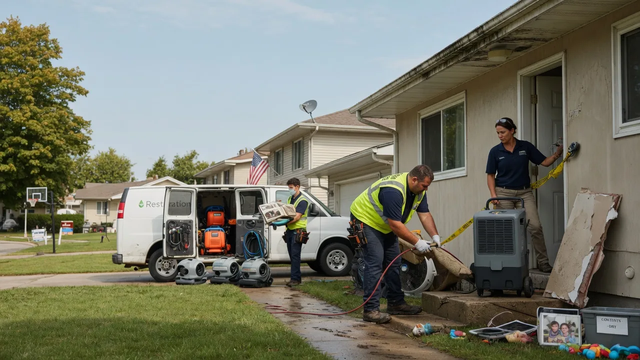 Water Damage Restoration in Fairfield, ND near me